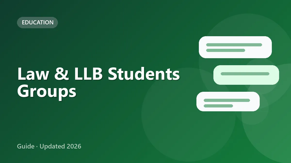 Law student reading case law with a phone open to an LLB study group